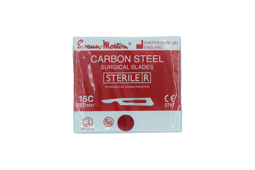 Carbon steel clearance surgical blade